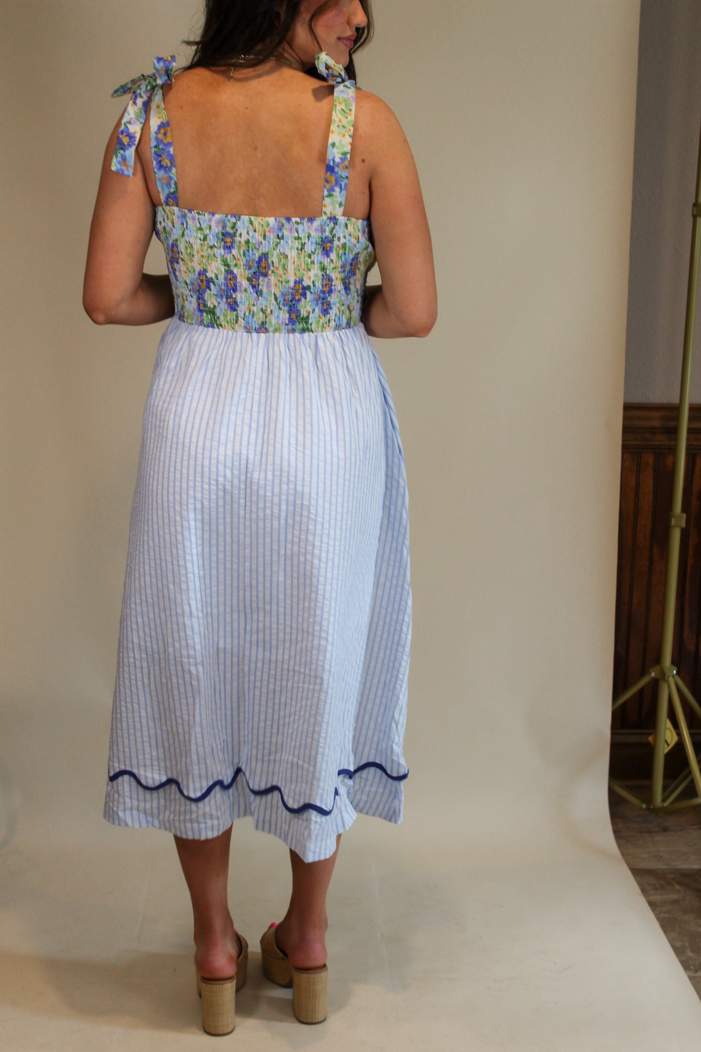 Floral midi dress