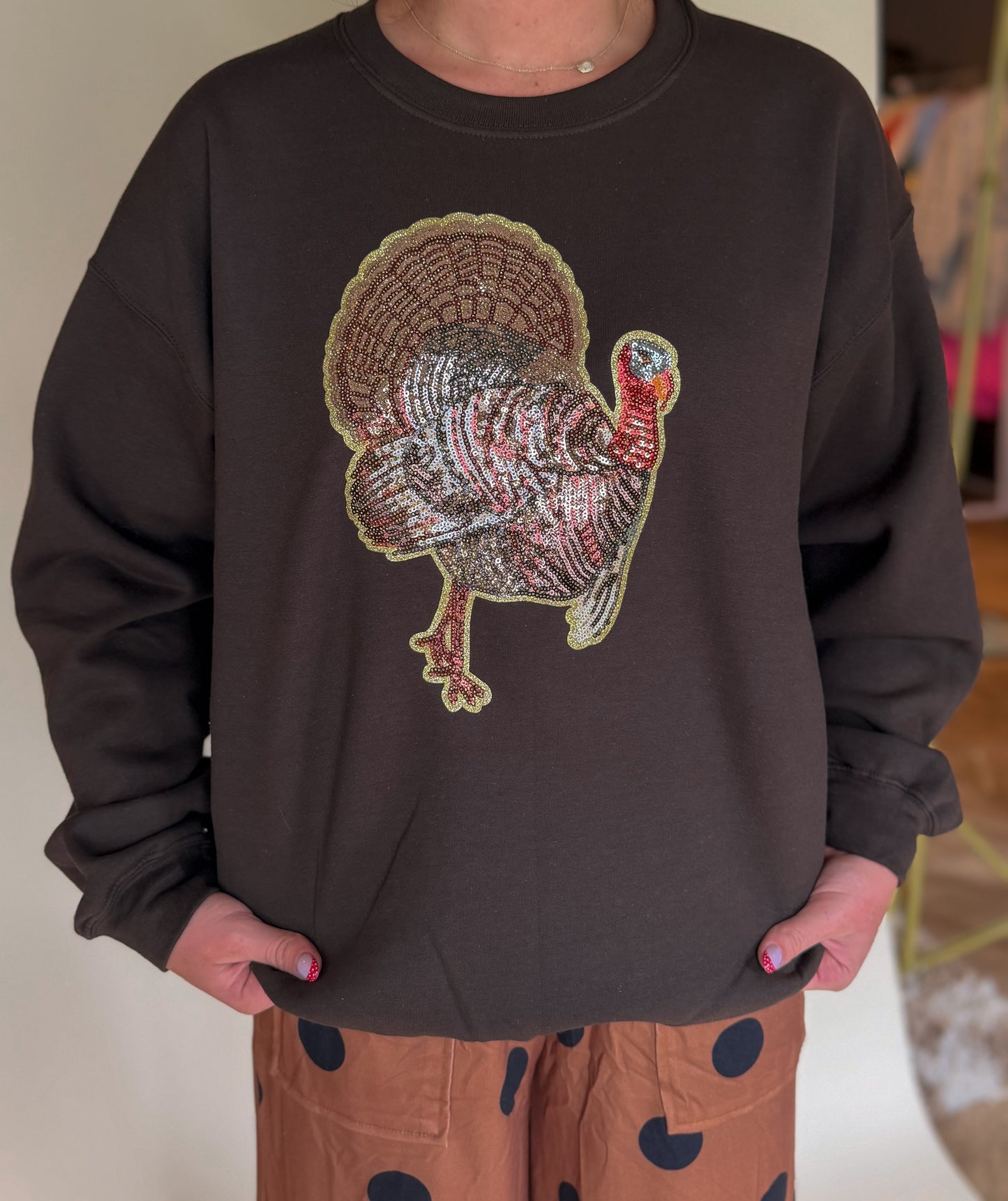 Turkey crewneck