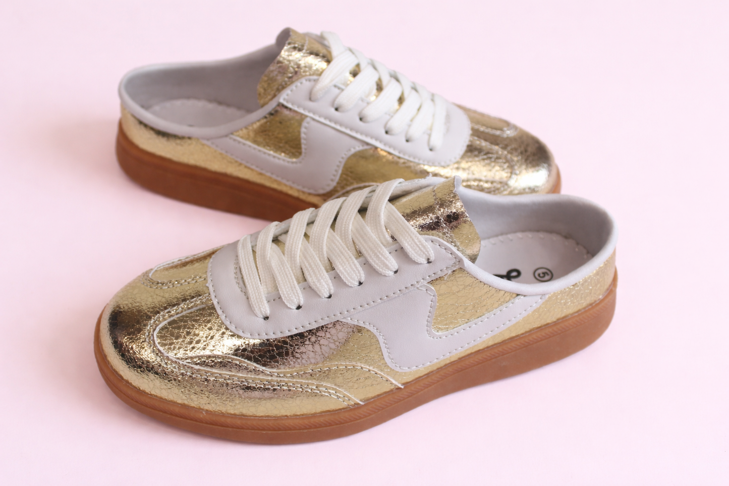 Gold sneaker