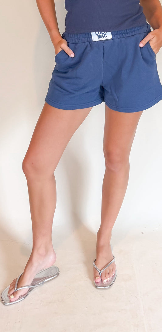 Lulu Mac navy shorts