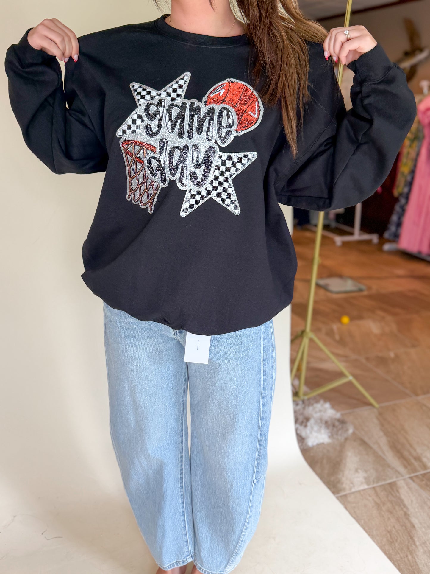 Basketball game day sweatshirt