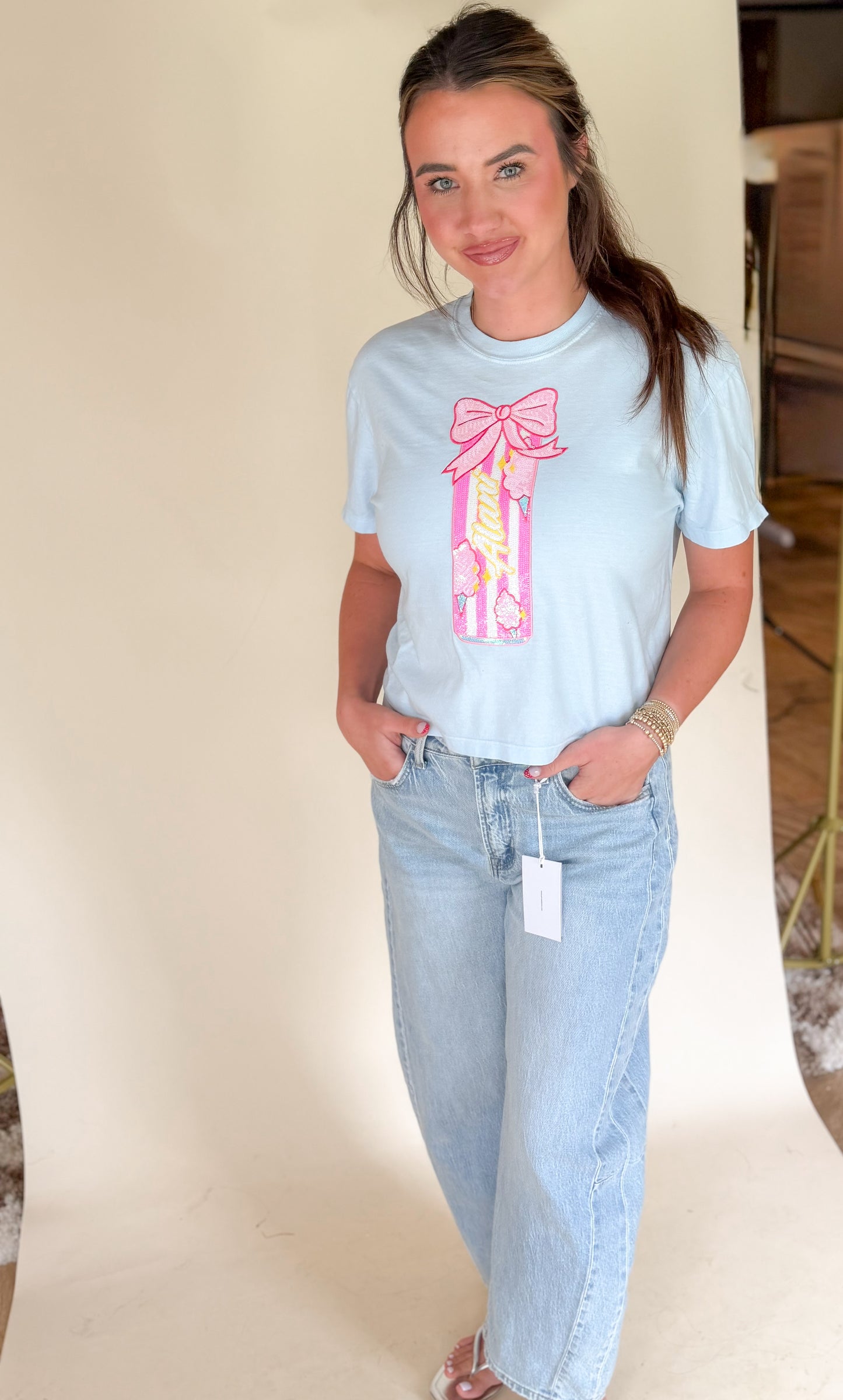 Alani sequin tee