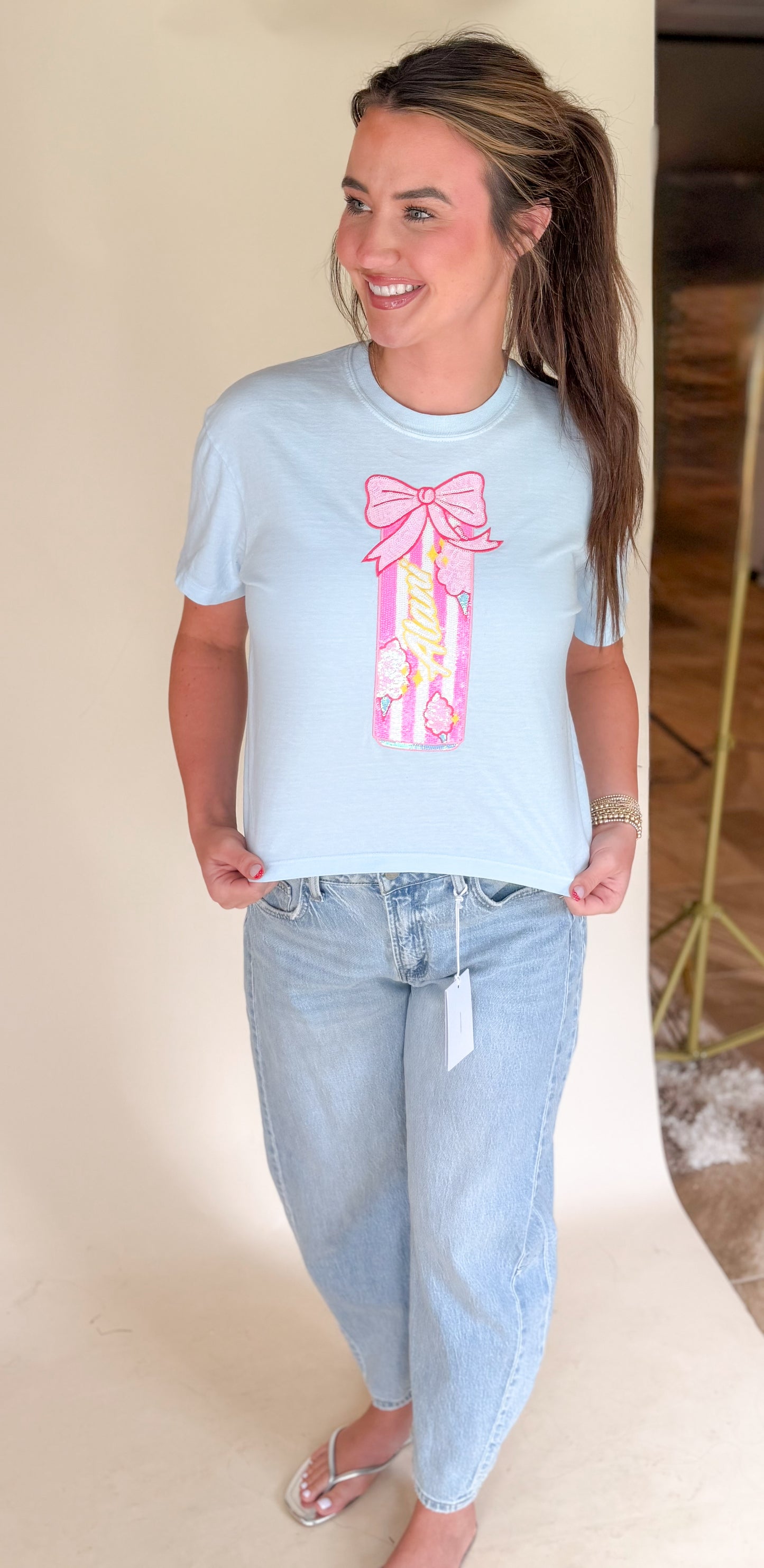 Alani sequin tee