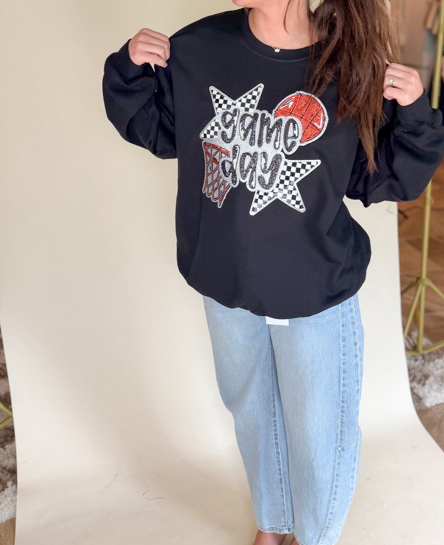 Basketball game day sweatshirt