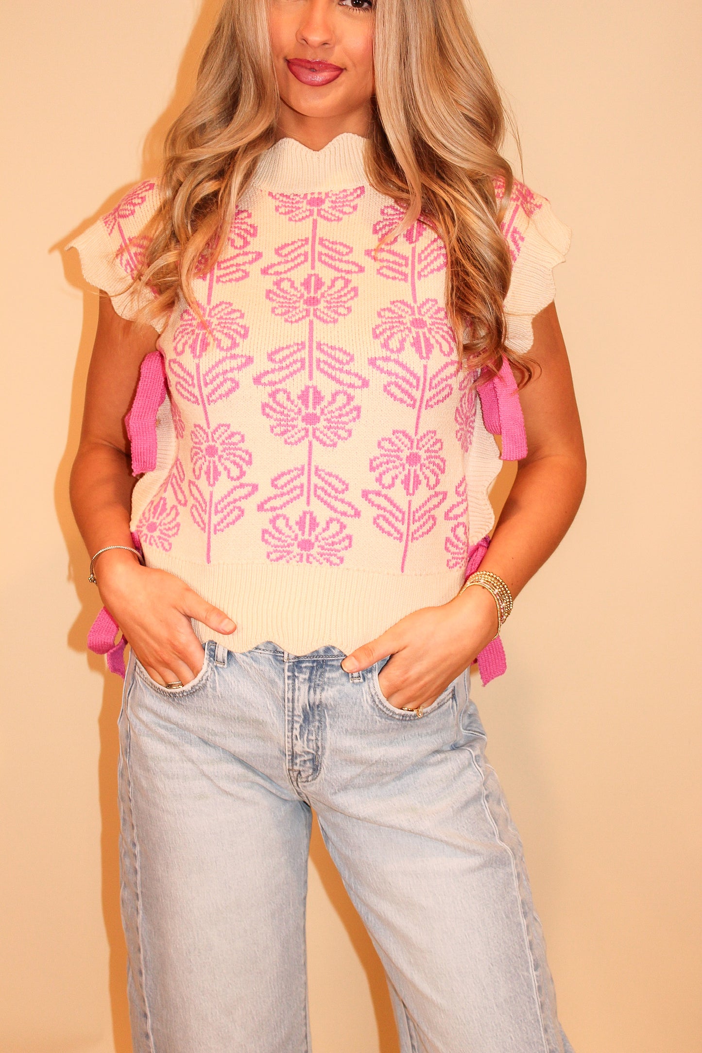 Claire Floral Top